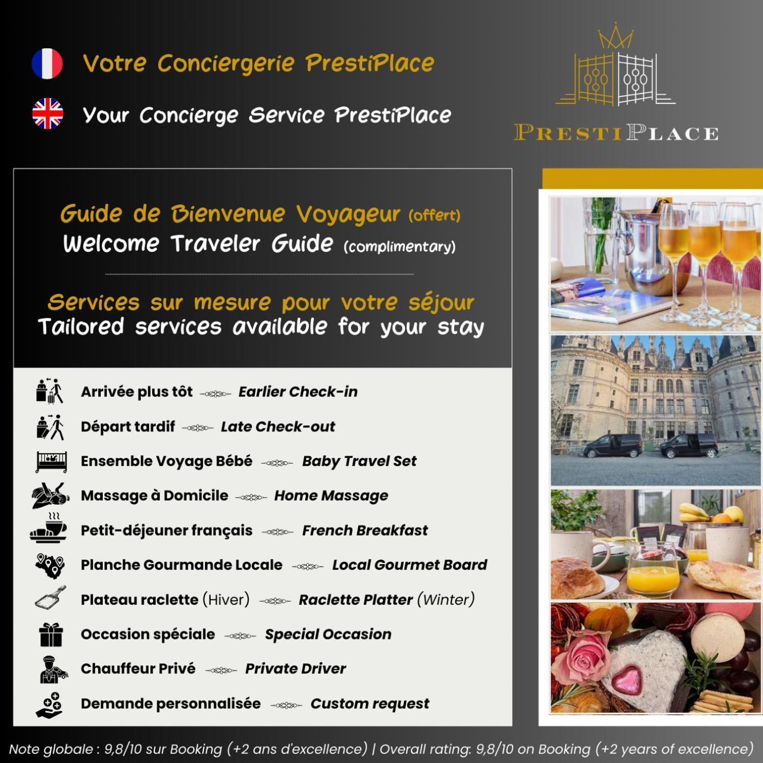 Le Baleschoux - Parking - Prestiplace Collection Tours Exterior foto